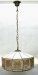 Lampa żyrandol zwis witraż MIÓD 40cm 