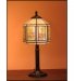 Lampka witrażowa lampa nocna biurkowa  MIÓD H-48cm
