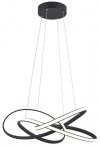 Wyprzedaż - Elarya - lampa wisząca czarny mat 343401-30 Reality 