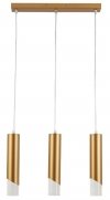 RABATY - Hardin - lampa wisząca 3 płomienna złoty mat. 342303-09 (od 10 % rabatu w koszyku)