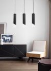 RABATY - Hardin - lampa wisząca 3 płomienna czarny mat. 342303-30 (od 10 % rabatu w koszyku)