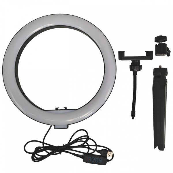 Lampa LED SELFIE średnica 26cm niska 327604 Sanico Goldlux