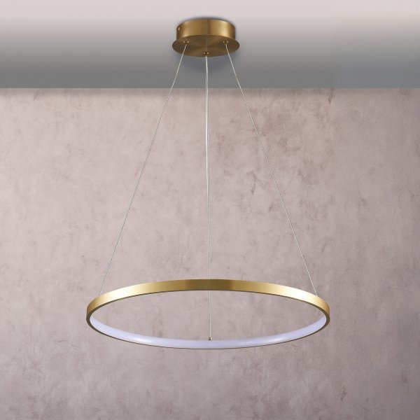 Lampa wisząca LED LEA 1 złota 329165 Sanico Goldlux