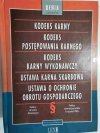 KODEKS KARNY. KODEKS POSTĘPOWANIA KARNEGO...USTAWA O OCHRONIE OBROTU GOSPODARCZEGO 1998
