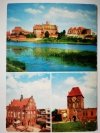 MALBORK. ZESPÓŁ ZAMKU POKRZYŻACKIEGO KOLAŻ 3 ZDJĘĆ