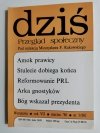 DZIŚ. PRZEGLĄD SPOŁECZNY. WARSZAWA ROK VII MARZEC '96 NR 3 (66)