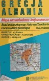 MAPA SAMOCHODOWO-KRAJOZNAWCZA GRECJA ALBANIA 1:150 000