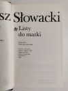 DZIEŁA WYBRANE TOM 6 LISTY DO MATKI - Juliusz Słowacki 1990