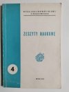 ZESZYTY NAUKOWE PUBLIKACJE NR 4 (43) 1974