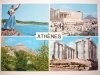 ATHENES. OLD GREEK DRESSES - CARYATIDES, ACROPOLIS, SOUNIO