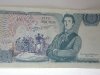 BANKNOT 5 FUNTÓW 5 POUNDS NR AWI7 656762