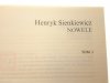 NOWELE TOMY OD I DO III - Henryk Sienkiewicz 1976