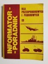 INFORMATOR-PORADNIK DLA PRZEDPOBOROWYCH I POBOROWYCH 1974
