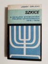 SZKICE Z DZIEJÓW STOSUNKÓW POLSKO-ŻYDOWSKICH 1918-1949 1983