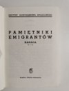 PAMIĘTNIKI EMIGRANTÓW KANADA NR 1-16 1971