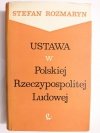USTAWA W POLSKIEJ RZECZYPOSPOLITEJ LUDOWEJ - Stefan Rozmaryn 1964