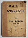 TRAITE D'HARMONE PAR HENRI REBER 