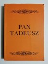 PAN TADEUSZ - Adam Mickiewicz 