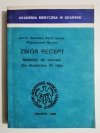 ZBIÓR RECEPT. MATERIAŁY DO ĆWICZEŃ - Janicki Stanisław 1986