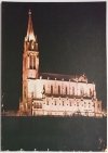 LOURDES. LA BASILICA DI NOTTE