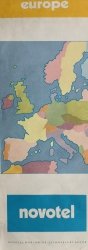 MAPA EUROPY NOVOTEL