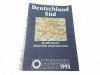 DEUTSCHLAND SUD. STRASSKARTE SICHERHEIT RUND..1993
