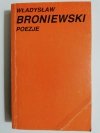 POEZJE - Władysław Broniewski 1988