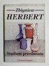 STUDIUM PRZEDMIOTU - Zbigniew Herbert 