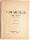 TAŃCE KASZUBSKIE. ZESZYT III - Paweł Szefka 1969