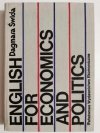 ENGLISH FOR ECONOMICS AND POLITICS - Dagmara Świda 1981