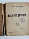 KRAJ BEZ QUISLINGA – 1945R - Stefan Tadeusz Norwid