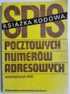 SPIS KSIĄŻKA KODOWA 1991