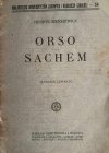 ORSO SACHEM 1928 - Henryk Sienkiewicz