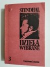 DZIEŁA WYBRANE TOM 3 CZERWONE I CZARNE - Stendhal 1985