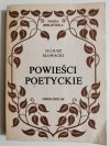 POWIEŚCI POETYCKIE - Juliusz Słowacki 1987
