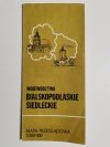 WOJEWÓDZTWA BIAŁOPODLASKIE SIEDLECKIE 1: 500 000 1982