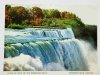 CLOSE UP VIEW OF THE AMERICAN FALLS. NIAGARA FALLS, CANADA