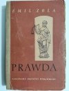 PRAWDA TOM I i II - Emil Zola 1956