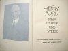 MEIN LEBEN UND WERK - Henry Ford 