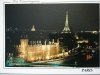 PARIS, LA NUIT. VUE GENERALE SUR LA CONCIERGERIE PHOTO F. LECHENET