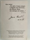 TWARZ JEZUSA PAN MÓWI BO GÓRY…