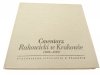 CMENTARZ RAKOWICKI W KRAKOWIE 1833-1939