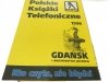 KSIĄŻKA TELEFONICZNA WOJEWÓDZTWA GDAŃSKIEGO 1998