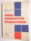 MINI ROZMÓWKI FRANCUSKIE - Wiesław Piechocki 1991