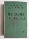 RAPSODIA ŚWIDNICKA TOM 2 - Władysław Jan Grabski 1964