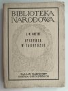 IFIGENIA W TAURYDZIE - J. W. Goethe
