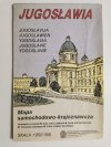 JUGOSŁAWIA. MAPA SAMOCHODOWO-KRAJONZAWCZA 1: 850 000 1990