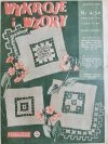 WYKROJE I WZORY NR 4/54 KWIECIEŃ 1952 