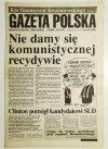 GAZETA POLSKA TYGODNIK NR 48 (124) 30 LISTOPADA 1995 r.