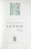 LEŚNIK - Maria Kuncewiczowa 1957